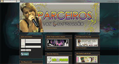 Desktop Screenshot of parceriavozeexpressao.blogspot.com