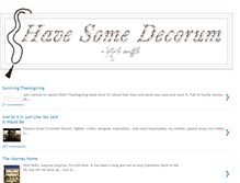 Tablet Screenshot of havesomedecorum.blogspot.com