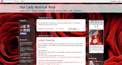 Desktop Screenshot of olmysticalrose.blogspot.com