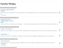 Tablet Screenshot of familiewindey.blogspot.com