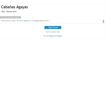 Tablet Screenshot of agayastigre.blogspot.com