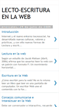Mobile Screenshot of lecto-escritura-web.blogspot.com