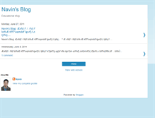 Tablet Screenshot of eductionnepal-navin.blogspot.com