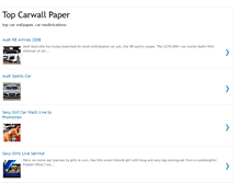 Tablet Screenshot of 1topcarwallpaper.blogspot.com