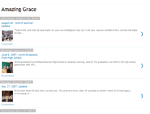 Tablet Screenshot of annieamazinggrace.blogspot.com