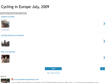 Tablet Screenshot of cyclingineuropejuly2009.blogspot.com
