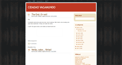 Desktop Screenshot of cidadaovagamundo.blogspot.com