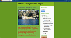 Desktop Screenshot of congo-sharonda.blogspot.com