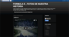 Desktop Screenshot of formula5fotoshistoricas.blogspot.com