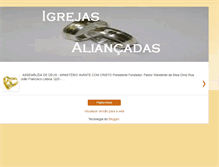 Tablet Screenshot of igrejasaliancadas.blogspot.com