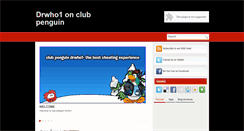 Desktop Screenshot of drwho1clubpenguincheats.blogspot.com