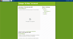 Desktop Screenshot of fundacionelpilar.blogspot.com