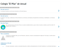 Tablet Screenshot of fundacionelpilar.blogspot.com