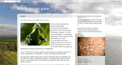 Desktop Screenshot of abidingthroughgrace.blogspot.com