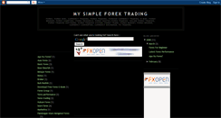 Desktop Screenshot of forexeasytrading.blogspot.com
