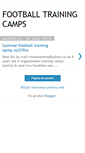 Mobile Screenshot of footballtrainingcamps.blogspot.com
