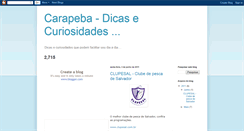 Desktop Screenshot of carapeba.blogspot.com