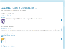 Tablet Screenshot of carapeba.blogspot.com