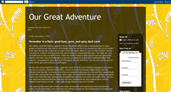 Desktop Screenshot of parkeradventure.blogspot.com