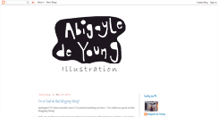 Desktop Screenshot of abigayledeyoung.blogspot.com