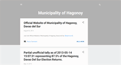 Desktop Screenshot of hagonoydavaodelsur.blogspot.com