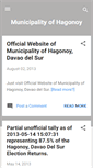 Mobile Screenshot of hagonoydavaodelsur.blogspot.com