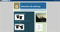 Desktop Screenshot of komunitascahsemarang.blogspot.com