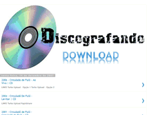 Tablet Screenshot of discografandodownload.blogspot.com