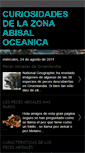 Mobile Screenshot of curiosidadesdelarecifeabismal-suzumi.blogspot.com
