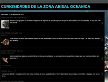 Tablet Screenshot of curiosidadesdelarecifeabismal-suzumi.blogspot.com