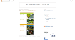 Desktop Screenshot of hockerdesigngroup.blogspot.com