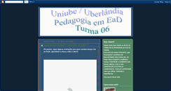 Desktop Screenshot of pedagogiaturma06.blogspot.com