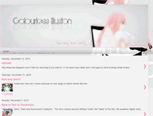 Tablet Screenshot of colorless-illusion.blogspot.com