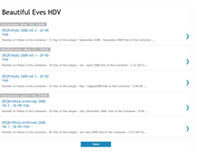Tablet Screenshot of beautifuleves-hdv.blogspot.com