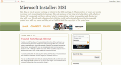 Desktop Screenshot of msiworld.blogspot.com