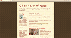 Desktop Screenshot of gillieshavenofpeace.blogspot.com