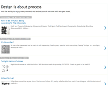 Tablet Screenshot of designisaboutprocess.blogspot.com