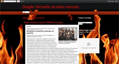 Desktop Screenshot of orgdragaovermelho.blogspot.com