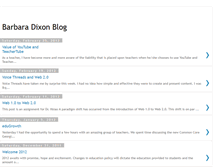 Tablet Screenshot of barbaradixonblog.blogspot.com