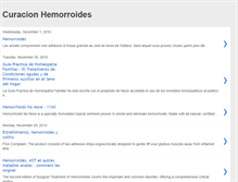 Tablet Screenshot of curacion-hemorroides.blogspot.com