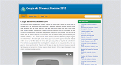 Desktop Screenshot of coupedecheveuxhomme2011.blogspot.com