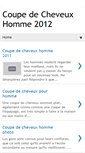 Mobile Screenshot of coupedecheveuxhomme2011.blogspot.com