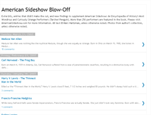 Tablet Screenshot of americansideshow.blogspot.com