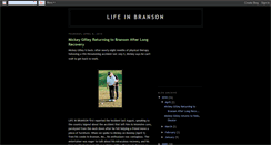 Desktop Screenshot of lifeinbranson.blogspot.com