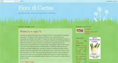 Desktop Screenshot of fiore-di-cactus.blogspot.com