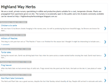 Tablet Screenshot of highlandwayherbs.blogspot.com