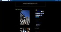 Desktop Screenshot of fonderoliphoto.blogspot.com