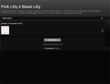 Tablet Screenshot of pinklillyshoes.blogspot.com