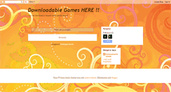 Desktop Screenshot of downloadablegames.blogspot.com