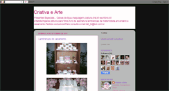 Desktop Screenshot of criativaearte.blogspot.com